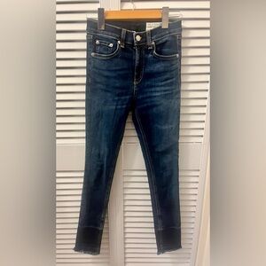 Rag and Bone 10” capri jean size 24